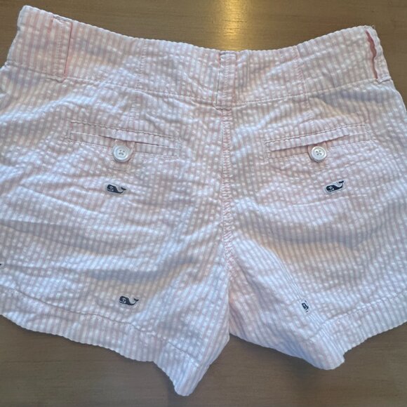 Vineyard Vines Harbor Seersucker Shorts - Picture 2 of 4